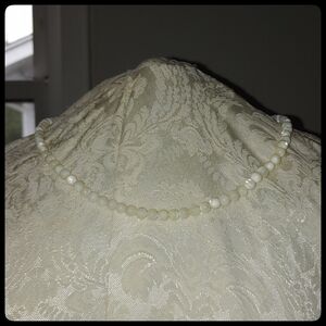 Vintage Mother of Pearl Beaded Necklace